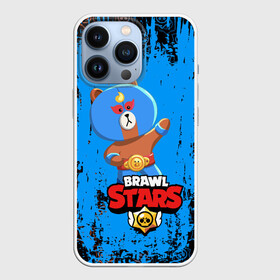 Чехол для iPhone 13 Pro с принтом BRAWL STARS EL BROWN. в Кировске,  |  | Тематика изображения на принте: bib | brawl stars | colt | crow | el brown | leon | leon shark | max | moba | sally leon | shark | акула | берли | биби | бравл старс | браун | ворон | жанр | игра | кольт | леон | леон акула | макс | нита | шелли