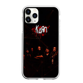 Чехол для iPhone 11 Pro матовый с принтом Korn в Кировске, Силикон |  | korn | корн | музыка | рок