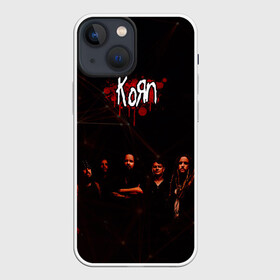Чехол для iPhone 13 mini с принтом Korn в Кировске,  |  | korn | корн | музыка | рок