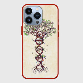 Чехол для iPhone 13 Pro с принтом Дерево жизни в Кировске,  |  | бабочки | ветви | ветки | дерево | днк | жизнь | корни | крона | птички