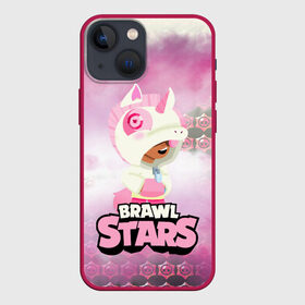 Чехол для iPhone 13 mini с принтом Leon Unicorn Brawl Stars в Кировске,  |  | brawl | brawl st | brawl stars | colt | game | leon | mobo | poco | shelly | stars | unicorn | бравл | динамайк | единорог | игра | игры | кольт | леон | лого | мобильные игры | надпись | поко | старс | шелли