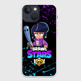 Чехол для iPhone 13 mini с принтом BRAWL STARS BIBI в Кировске,  |  | bibi | brawl stars | crow | leon | leon shark | sally leon | shark | stars | акула | биби | ворон | леон | леон акула | спайк