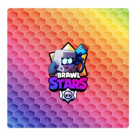 Магнитный плакат 3Х3 с принтом BRAWL STARS 8-BIT в Кировске, Полимерный материал с магнитным слоем | 9 деталей размером 9*9 см | Тематика изображения на принте: 8 bit | bibi | brawl stars | brock | bull | crow | dinomike | el primo | leon | mobile game | nita | poko | ricochet | stars | tara | бравл старс | ворон | леон | мобильные игры