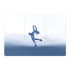 Магнитный плакат 3Х2 с принтом Фигурное катание в Кировске, Полимерный материал с магнитным слоем | 6 деталей размером 9*9 см | Тематика изображения на принте: figure skating | коньки | конькобежный спорт | фигурное катание