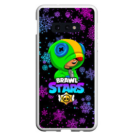 Чехол для Samsung S10E с принтом BRAWL STARS НОВОГОДНИЙ в Кировске, Силикон | Область печати: задняя сторона чехла, без боковых панелей | brawl stars | brawl stars новогодний | christmas | crow | leon | leon shark | new year | shark | stars | акула | ворон | леон | леон акула | новогодний | новый год | спайк