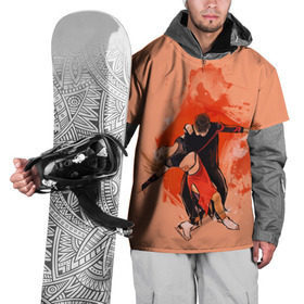 Накидка на куртку 3D с принтом парное фигурное катание в Кировске, 100% полиэстер |  | зимний спорт | катание на льду | коньки | конькобежный спорт | фигурное катание