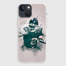 Чехол для iPhone 13 mini с принтом Player number 2 в Кировске,  |  | американский футбол | мяч | футбол