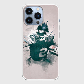 Чехол для iPhone 13 Pro с принтом Player number 2 в Кировске,  |  | Тематика изображения на принте: американский футбол | мяч | футбол