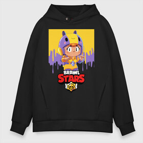 Мужское худи Oversize хлопок с принтом BRAWL STARS BEA в Кировске, френч-терри — 70% хлопок, 30% полиэстер. Мягкий теплый начес внутри —100% хлопок | боковые карманы, эластичные манжеты и нижняя кромка, капюшон на магнитной кнопке | bea | bibi | brawl stars | colt | crow | el brown | leon | leon shark | max | nita | sally leon | shark | акула | беа | берли | биби | бравл старс | браун | ворон | кольт | леон | леон акула | макс | нита | шелли