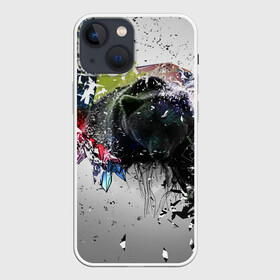 Чехол для iPhone 13 mini с принтом Бурый медведь в Кировске,  |  | бурый | водоворот | дикий | животные | зверь | медведь | река | фото