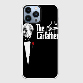 Чехол для iPhone 13 Pro Max с принтом The Carfather Top Gear в Кировске,  |  | godfather | grand tour | jeremy clarkson | the carfather | top gear | авто | ведущий | гран тур | джереми кларксон | крёстный отец | топ гир