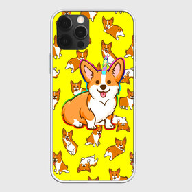 Чехол для iPhone 12 Pro Max с принтом Corgi в Кировске, Силикон |  | corgi | dog | dogs | волшебство | единорог | корги | мило | радуга | собаки | собачки