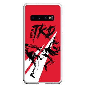 Чехол для Samsung Galaxy S10 с принтом Taekwondo в Кировске, Силикон | Область печати: задняя сторона чехла, без боковых панелей | taekwondo | восточные единоборства | единоборства | теквондо | тхэквондо | тэквондо