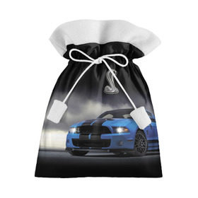 Подарочный 3D мешок с принтом Shelby в Кировске, 100% полиэстер | Размер: 29*39 см | car | cobra | motorsport | mustang | power | race | snake | usa | автомобиль | автоспорт | гонка | змея | кобра | мощь | мустанг | сша
