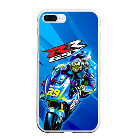 Чехол для iPhone 7Plus/8 Plus матовый с принтом Suzuki MotoGP в Кировске, Силикон | Область печати: задняя сторона чехла, без боковых панелей | Тематика изображения на принте: bike | bikes | moto | moto gp | motogp | motorcycle | suzuki | suzuki moto gp | suzuki motogp | байкер | мото | мото гп | мотогонки | мотогп | мотоцикл | мотоциклист | мотоциклы | сузуки | сузуки мото | сузуки мотогп