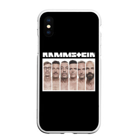 Чехол для iPhone XS Max матовый с принтом Rammstein в Кировске, Силикон | Область печати: задняя сторона чехла, без боковых панелей | kruspe | lindemann | metal | oliver | rammstein | richard | riedel | rock | till | кристиан | круспе | линдеманн | лоренц | метал | оливер | рамштайн | ридель | рихард | рок | тилль