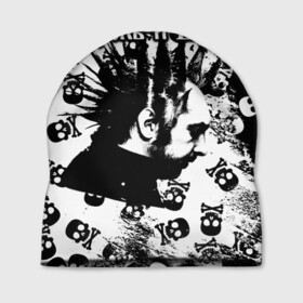 Шапка 3D с принтом Король и Шут в Кировске, 100% полиэстер | универсальный размер, печать по всей поверхности изделия | punk | rock | skull | киш | король | король и шут | михаил горшенев | панки | рок | русский рок | черепа | шут
