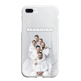 Чехол для iPhone 7Plus/8 Plus матовый с принтом Rammstein в Кировске, Силикон | Область печати: задняя сторона чехла, без боковых панелей | kruspe | lindemann | metal | oliver | rammstein | richard | riedel | rock | till | кристиан | круспе | линдеманн | лоренц | метал | оливер | рамштайн | ридель | рихард | рок | тилль