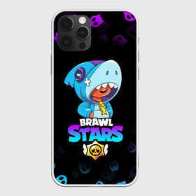 Чехол для iPhone 12 Pro с принтом BRAWL STARS LEON SHARK в Кировске, силикон | область печати: задняя сторона чехла, без боковых панелей | brawl stars | crow | leon | leon shark | leon werewolf | sally leon | shark | stars | werewolf | акула | берли | ворон | леон | леон акула | оборотень | оборотень леон | спайк | эль примо