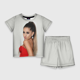 Детский костюм с шортами 3D с принтом Ariana Grande (Ариана Гранде) в Кировске,  |  | ariana grande | актриса | американская певица | ариана | ариана гранде | гранде | девушка | музыка | певица | песни | продюсер