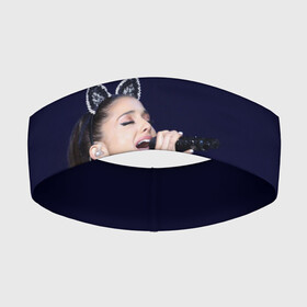 Повязка на голову 3D с принтом Ariana Grande (Ариана Гранде) в Кировске,  |  | ariana grande | актриса | американская певица | ариана | ариана гранде | гранде | девушка | музыка | певица | песни | продюсер