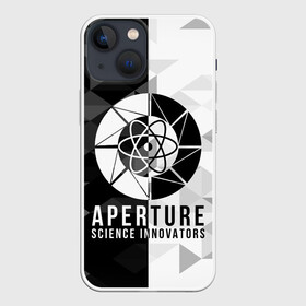 Чехол для iPhone 13 mini с принтом PORTAL 2 | ПОРТАЛ 2 в Кировске,  |  | aperture laboratories | glados | half life | portal | portal 2 | valve | гладос | портал | портал 2 | халф лайф | челл