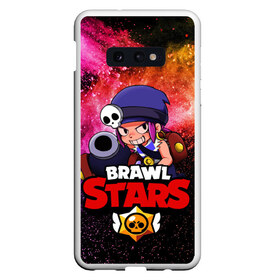 Чехол для Samsung S10E с принтом Brawl Stars - Penny в Кировске, Силикон | Область печати: задняя сторона чехла, без боковых панелей | Тематика изображения на принте: brawl | penny | stars | герой | игра | компьютерная | мобильная | пенни