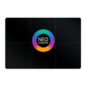 Магнитный плакат 3Х2 с принтом NEO CHROME в Кировске, Полимерный материал с магнитным слоем | 6 деталей размером 9*9 см | Тематика изображения на принте: контрастный | металл | радуга | радужный | цветной | яркий