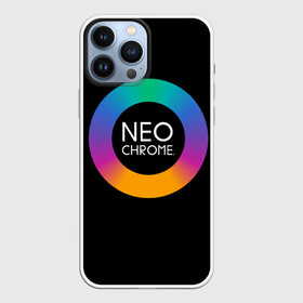 Чехол для iPhone 13 Pro Max с принтом NEO CHROME в Кировске,  |  | Тематика изображения на принте: контрастный | металл | радуга | радужный | цветной | яркий