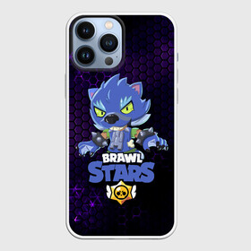 Чехол для iPhone 13 Pro Max с принтом BRAWL STARS LEON ОБОРОТЕНЬ. в Кировске,  |  | bib | brawl stars | colt | crow | el brown | leon | leon shark | max | moba | sally leon | shark | акула | берли | биби | бравл старс | браун | ворон | жанр | игра | кольт | леон | леон акула | макс | нита | шелли