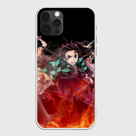 Чехол для iPhone 12 Pro Max с принтом KIMETSU NO YAIBA в Кировске, Силикон |  | demon slayer | demon slayer: kimetsu no yaiba | kimetsu | kimetsu no yaiba | nezuko | slayer | tanjiro | клинок рассекающий демонов | незуко | танджиро | шинобу кочо