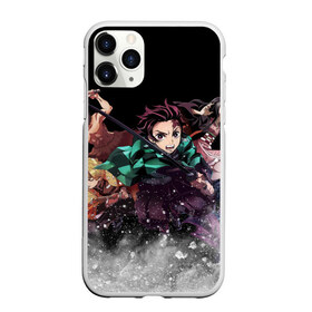 Чехол для iPhone 11 Pro матовый с принтом KIMETSU NO YAIBA в Кировске, Силикон |  | demon slayer | demon slayer: kimetsu no yaiba | kimetsu | kimetsu no yaiba | nezuko | slayer | tanjiro | клинок рассекающий демонов | незуко | танджиро | шинобу кочо