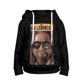 Детская толстовка 3D с принтом The Big Lebowski в Кировске, 100% полиэстер | двухслойный капюшон со шнурком для регулировки, мягкие манжеты на рукавах и по низу толстовки, спереди карман-кенгуру с мягким внутренним слоем | Тематика изображения на принте: big | lebowski | the | большой | кинофильм | лебовски