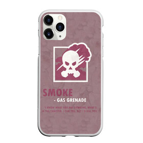 Чехол для iPhone 11 Pro матовый с принтом Smoke (R6s) в Кировске, Силикон |  | art | game | logo | rainbow | shooter | siege | six | smoke | ubisoft | арт | газ | игра | игры | компьютерные | лого | оперативник | осада | персонаж | радуга 6 | следж | слэдж | смоук | шутер