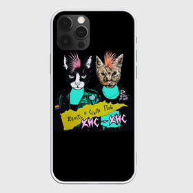 Чехол для iPhone 12 Pro Max с принтом Кис-Кис в Кировске, Силикон |  | punk | punk rock | rock | алина олешева | кис | кис кис | кокос | панк | панк рок | рок | софья сомусева | хмурый