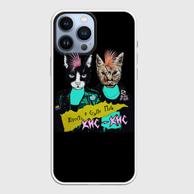 Чехол для iPhone 13 Pro Max с принтом Кис Кис в Кировске,  |  | punk | punk rock | rock | алина олешева | кис | кис кис | кокос | панк | панк рок | рок | софья сомусева | хмурый