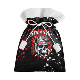 Подарочный 3D мешок с принтом Stigmata в Кировске, 100% полиэстер | Размер: 29*39 см | music | rock | stigmata | альтернатива | музыка | рок | стигмата | тарас уманскии