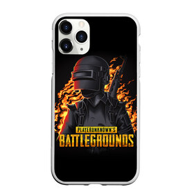 Чехол для iPhone 11 Pro Max матовый с принтом PUBG в Кировске, Силикон |  | action | battle royal | bright | fire | flame | game | heat | light | play | playerunknowns battlegrounds | pubg | wildfire | winner winner chiken dinner | искры | огненный | огонь | пабг | пламя | пожар | шутер