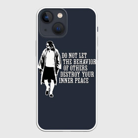Чехол для iPhone 13 mini с принтом The Big Lebowski в Кировске,  |  | dude | film | бриджес | герой | джефф | джеффри | дюдя | комедия | лебовски | персонаж | фильм | чувак