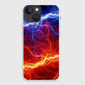 Чехол для iPhone 13 mini с принтом Лёд и огонь в Кировске,  |  | fire | texture | абстракция | граффити | краски | лед | линии | огонь | огонь и лед | текстура | уличный стиль | яркая