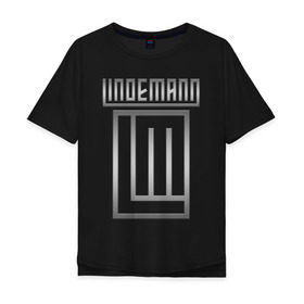 Мужская футболка хлопок Oversize с принтом LINDEMANN в Кировске, 100% хлопок | свободный крой, круглый ворот, “спинка” длиннее передней части | Тематика изображения на принте: lindemann | lm | rock | кристиан лоренц | линдеманн | лм | музыка | рок | тилль линдеманн