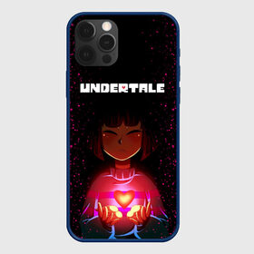 Чехол для iPhone 12 Pro с принтом UNDERTALE FRISK в Кировске, силикон | область печати: задняя сторона чехла, без боковых панелей | asriel dreemurr | chara | frisk | gaster blaster | sans | undertale | азриэль дримурр | андертейл | андрайн | гастер | меттатон | санс | фриск | чара