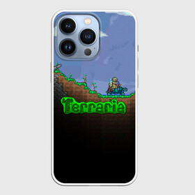 Чехол для iPhone 13 Pro с принтом terraria game в Кировске,  |  | game | pixel | terraria | игра | пиксель | террариа