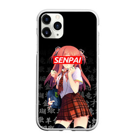 Чехол для iPhone 11 Pro Max матовый с принтом SENPAI ANIME в Кировске, Силикон |  | ahegao | kawai | kowai | oppai | otaku | senpai | sugoi | waifu | yandere | ахегао | ковай | отаку | сенпай | яндере