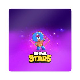 Магнит виниловый Квадрат с принтом Brawl Stars. El Brown в Кировске, полимерный материал с магнитным слоем | размер 9*9 см, закругленные углы | bo | brawl | brock | bull | colt | dynamike | elprimo | jessie | leon | moba | nita | shelly | stars | бо | брок | булл | джесси | динамайк | кольт | леон | нита | шелли | эльпримо