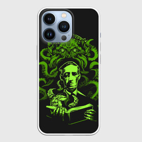 Чехол для iPhone 13 Pro с принтом Cthulhu в Кировске,  |  | call of cthulhu | cthulhu | lovecraft | valaybalalay | валайбалалай | зов | ктулху | лавкрафт | мистика | монстры | ужасы | фэнтези | хоррор