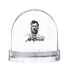 Снежный шар с принтом Конор МакГрегор в Кировске, Пластик | Изображение внутри шара печатается на глянцевой фотобумаге с двух сторон | 