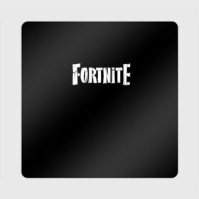 Магнит виниловый Квадрат с принтом Fortnite в Кировске, полимерный материал с магнитным слоем | размер 9*9 см, закругленные углы | Тематика изображения на принте: fortnite | фортнайт | черная футболка