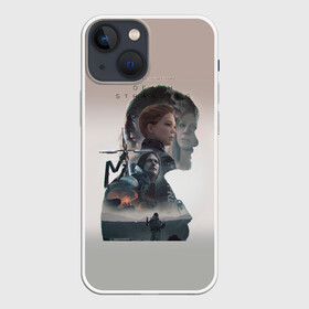 Чехол для iPhone 13 mini с принтом Death Stranding в Кировске,  |  | baby | child | death stranding | genius | kojima | kojima productions | skull | гений | кодзима | кодзима гений | младенец | ребенок | хидэо кодзима | череп