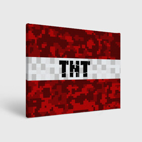 Холст прямоугольный с принтом MINECRAFT TNT / МАЙНКРАФТ ТНТ в Кировске, 100% ПВХ |  | block | creeper | cube | minecraft | pixel | блок | геометрия | крафт | крипер | кубики | майнкрафт | пиксели